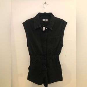 Zara Denim Romper